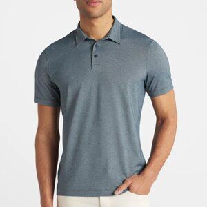 Hawker Rye Crawford‎ Men's Triblend Micro Heather Polo Navy XXL NWT